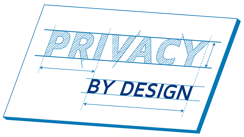 Privacy by design plaatje Privacy by design plaatje